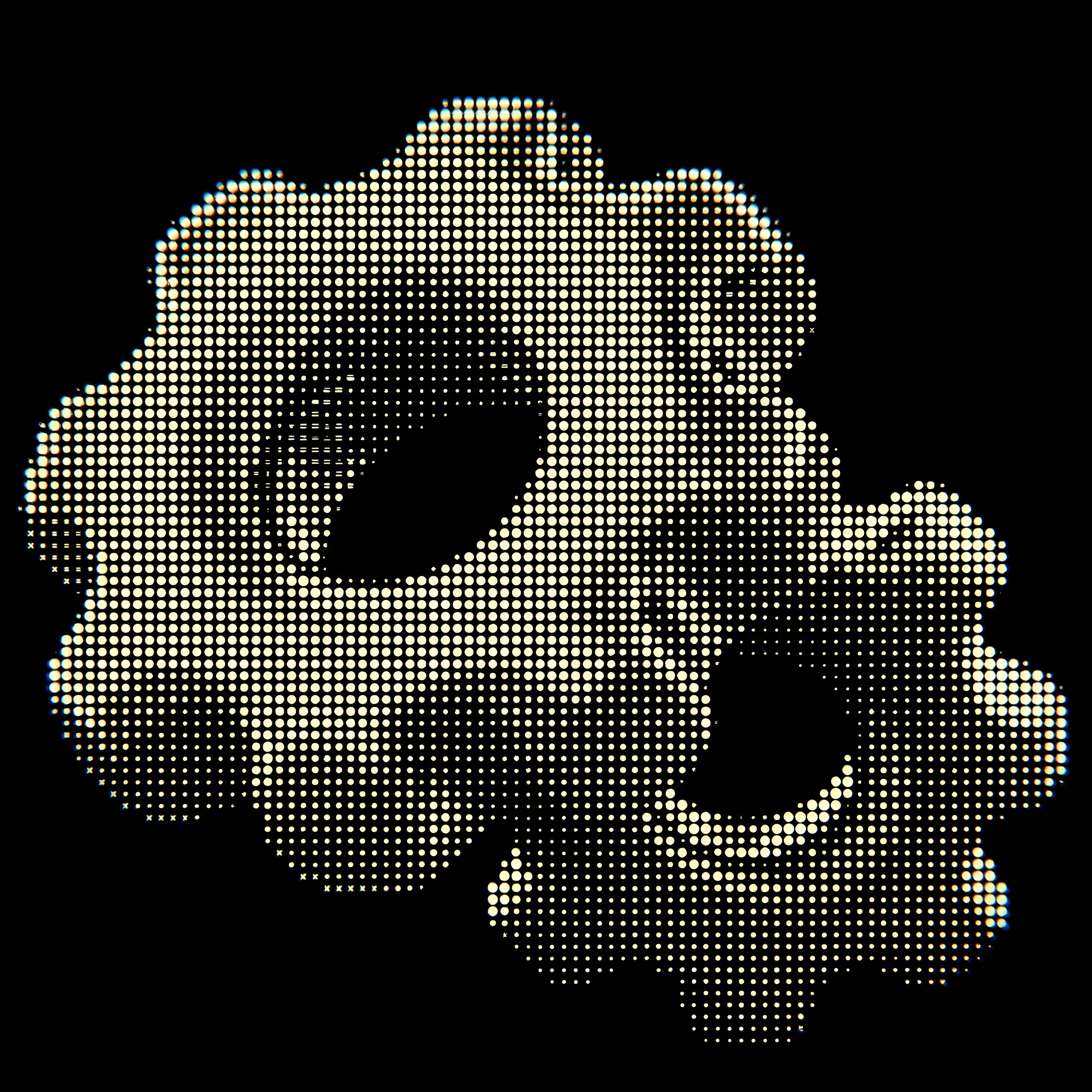 Engrenages imbriqués · orchestration · dot-matrix